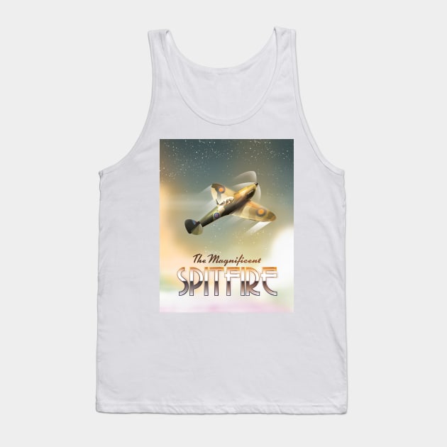 The Magnificent Spitfire Tank Top by nickemporium1